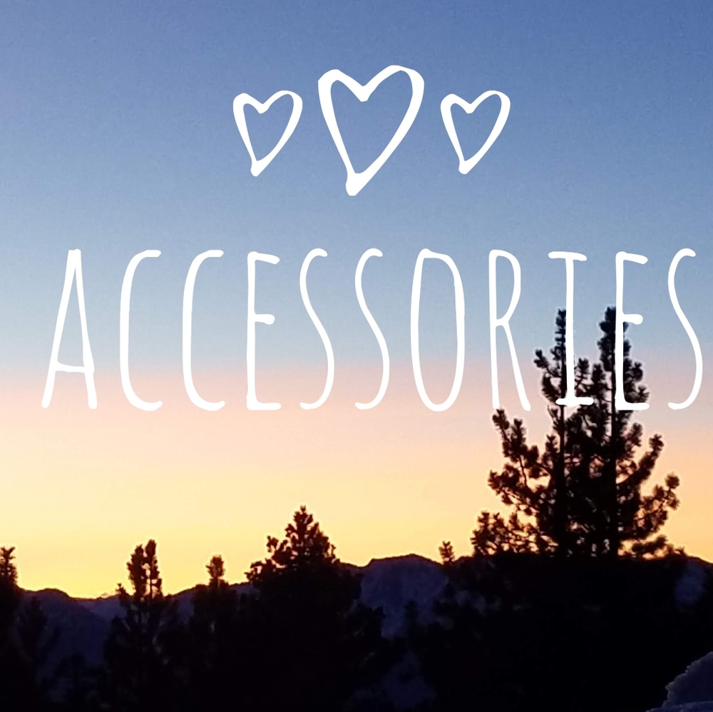 Belts, scarves...etc.